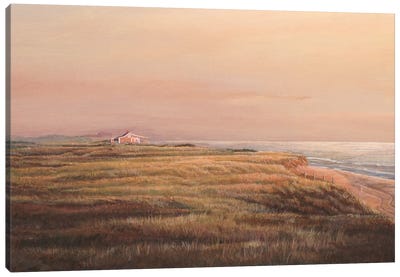 Cisco Sunset Canvas Art Print - Tom Mielko
