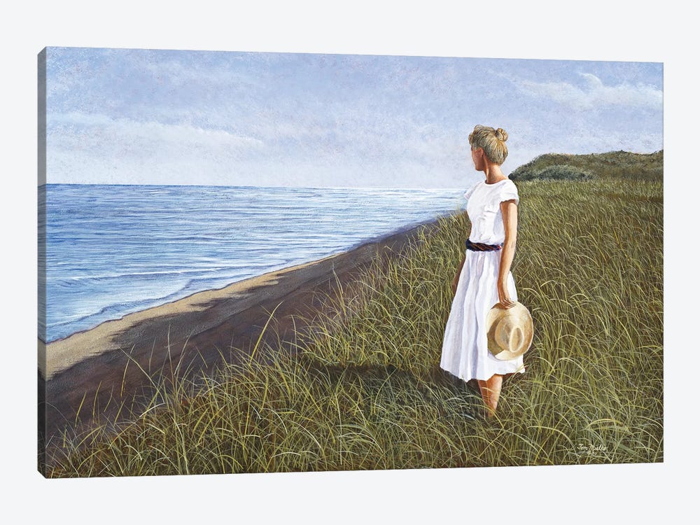 A View of the Sea by Tom Mielko 1-piece Canvas Wall Art