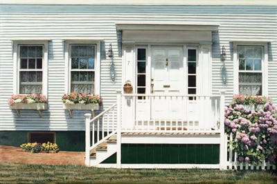 Lace Curtains by Tom Mielko metal wall art