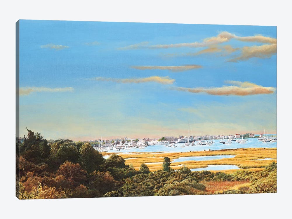 Nantucket Marina by Tom Mielko 1-piece Canvas Wall Art