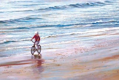 Ashley Beach by Tom Mielko canvas print