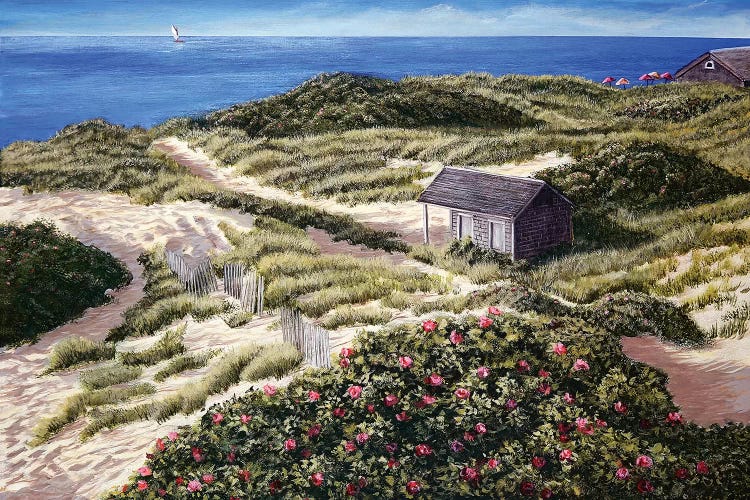 Steps Beach by Tom Mielko wall art