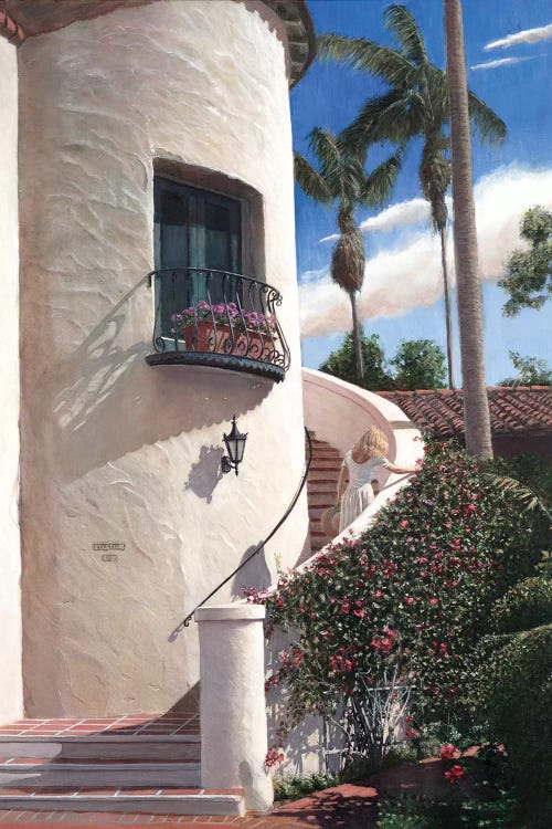 Steps of Love by Tom Mielko wall art
