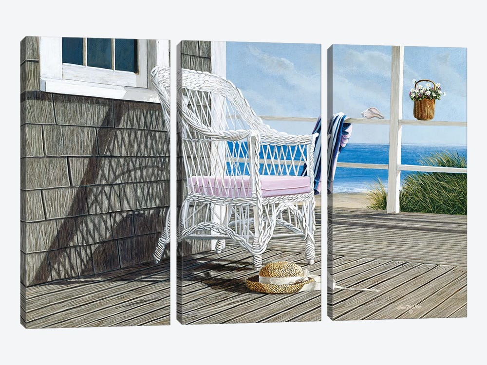 Summer Dreams by Tom Mielko 3-piece Canvas Print