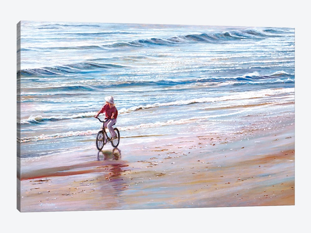 Ashley Beach by Tom Mielko 1-piece Canvas Art Print