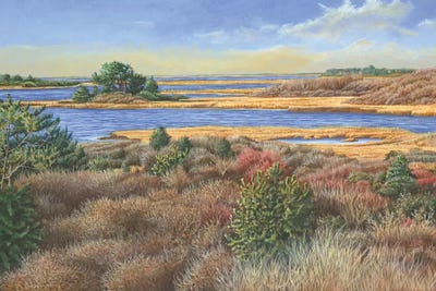 Autumn View by Tom Mielko metal wall art