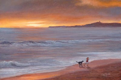 Sunset by Tom Mielko canvas print