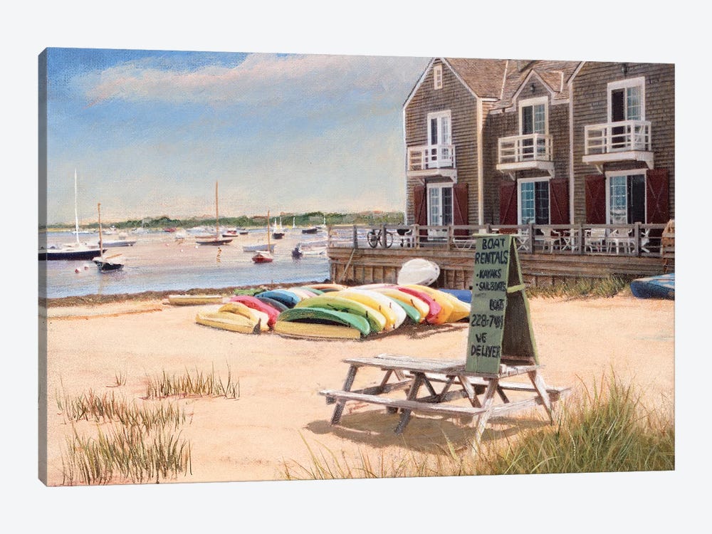 Boat Rentals 1-piece Canvas Art Print