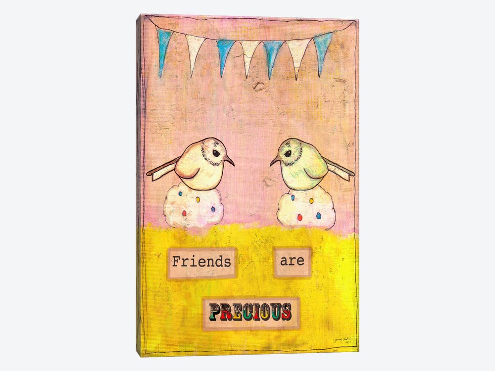 Friends Are Precious 1-piece Canvas Art Print