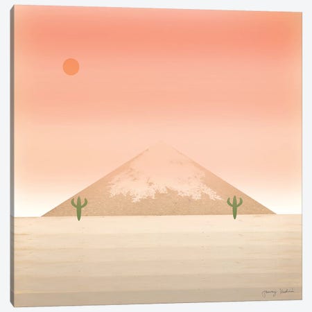 Cactus Desert II Canvas Print #TMK49} by Tammy Kushnir Canvas Art Print