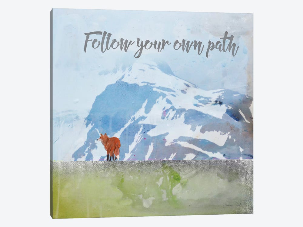 Follow Your Own Path by Tammy Kushnir 1-piece Canvas Wall Art