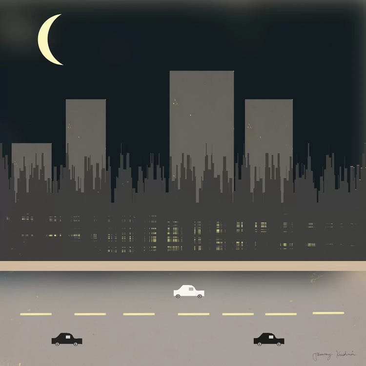 Nightime In The City I by Tammy Kushnir wall art