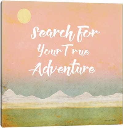 Search for Adventure II Canvas Art Print - Travel Art