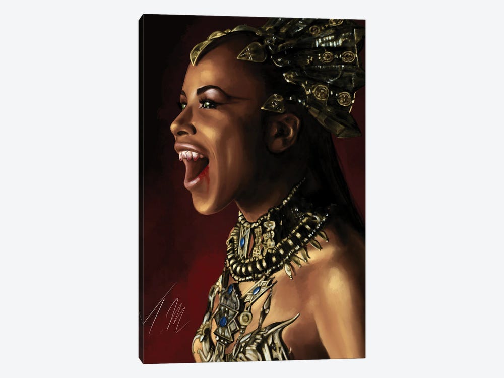 Queen Akasha by Tafari Mills 1-piece Canvas Print