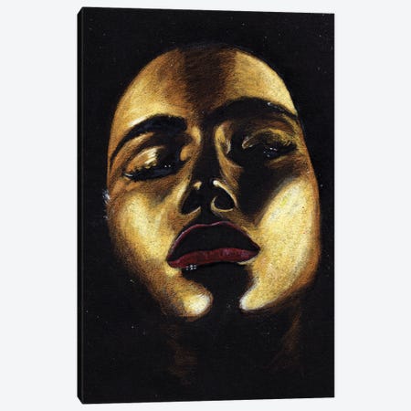 Gold Dust Canvas Print #TML26} by Tafari Mills Art Print
