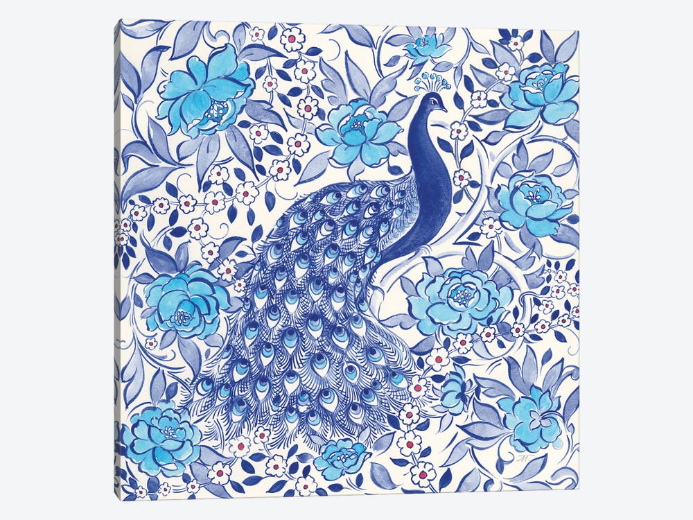 Peacock Garden III by Miranda Thomas 1-piece Art Print