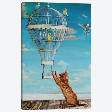 Up, Up And Away Canvas Print #TMW33} by Timothy Adam Matthews Canvas Wall Art
