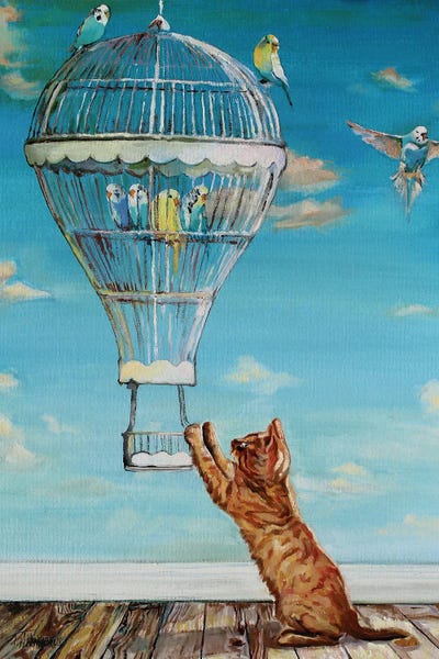 Playful Surrealism: Up, Up And Away by Timothy Adam Matthews