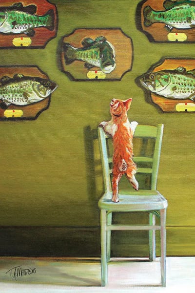 A Purr-fect Day: Billy Bass Kitty by Timothy Adam Matthews