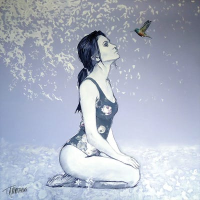 Contemplation by Timothy Adam Matthews metal wall art