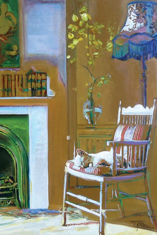 Country Cottage Kitty by Timothy Adam Matthews wall art