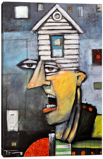 Head Of The House Canvas Art Print - Tim Nyberg