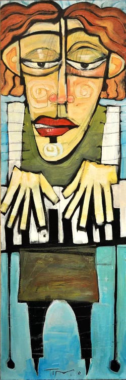 Keyboard Player by Tim Nyberg wall art