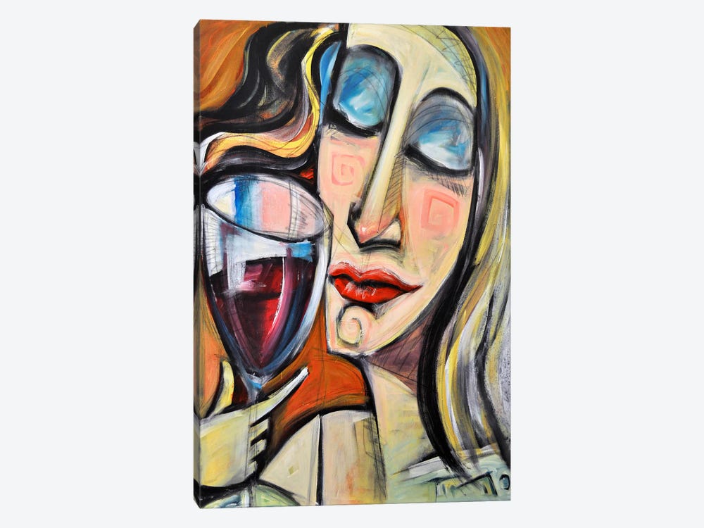 Savoring The First Sip by Tim Nyberg 1-piece Canvas Print