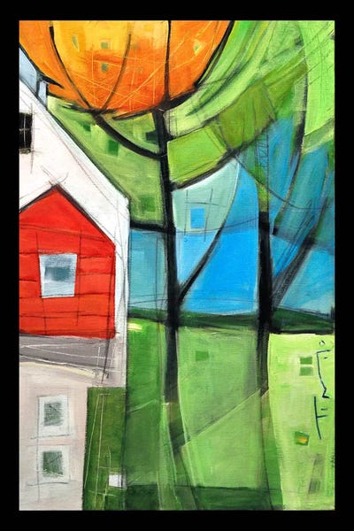 Tim Nyberg: House In Trees by Tim Nyberg