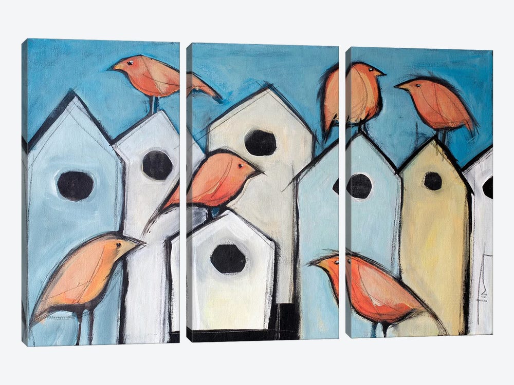 Bird Condos by Tim Nyberg 3-piece Art Print