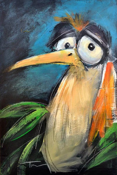 Larry Looks Lonely by Tim Nyberg multi panel art