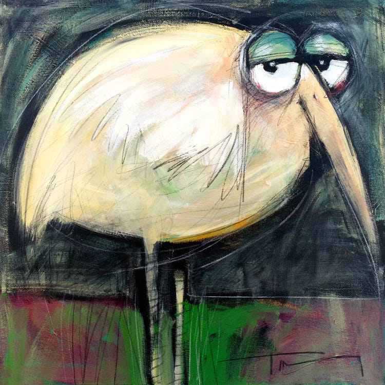 Rotund Bird by Tim Nyberg wall art