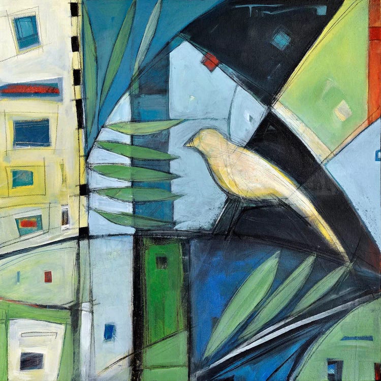 Yellow Bird 2 by Tim Nyberg wall art
