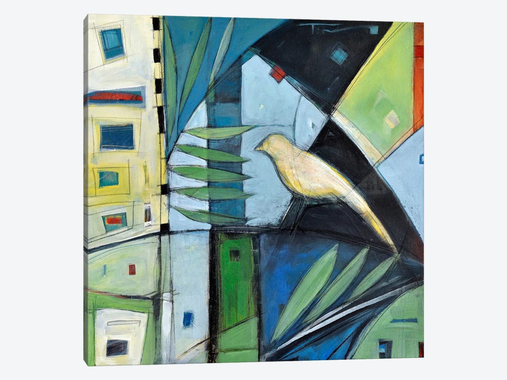 Yellow Bird 2 by Tim Nyberg 1-piece Canvas Art