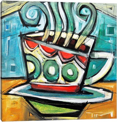 Coffee Cup 2 Canvas Art Print - Food & Drink Still Life