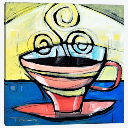 Coffee Cup 4 Canvas Print #TNG290} by Tim Nyberg Canvas Art Print