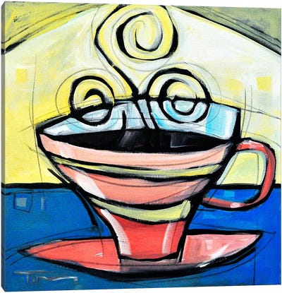 Coffee Cup 4 Canvas Art Print - Tim Nyberg