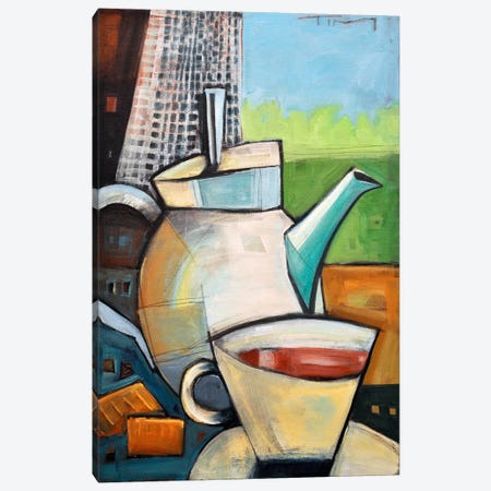 Tea Time Canvas Print #TNG303} by Tim Nyberg Canvas Print