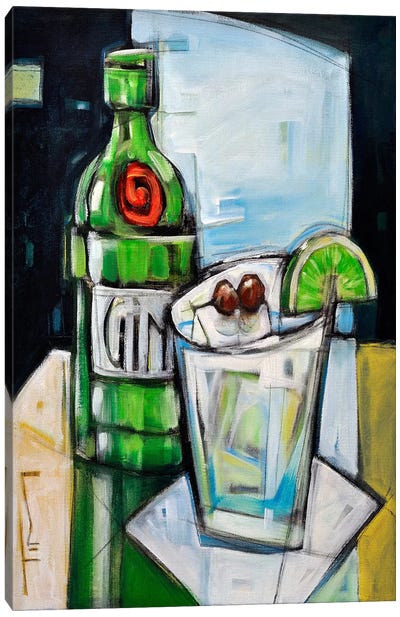 Gin And Tonic Canvas Art Print - Cocktail & Mixed Drink Art