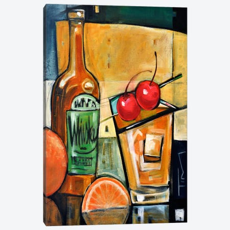 Old Fashioned Sweet Cherries Canvas Print #TNG320} by Tim Nyberg Art Print