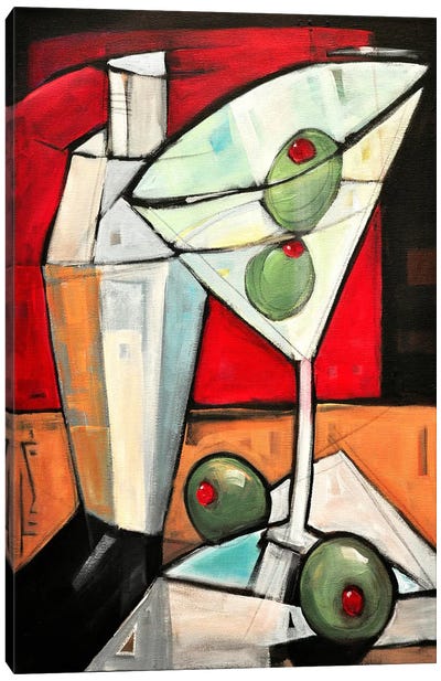 Shaken Not Stirred Canvas Art Print - Cocktail & Mixed Drink Art