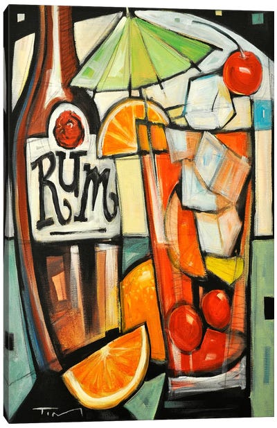 Tourist Drink Canvas Art Print - Rum