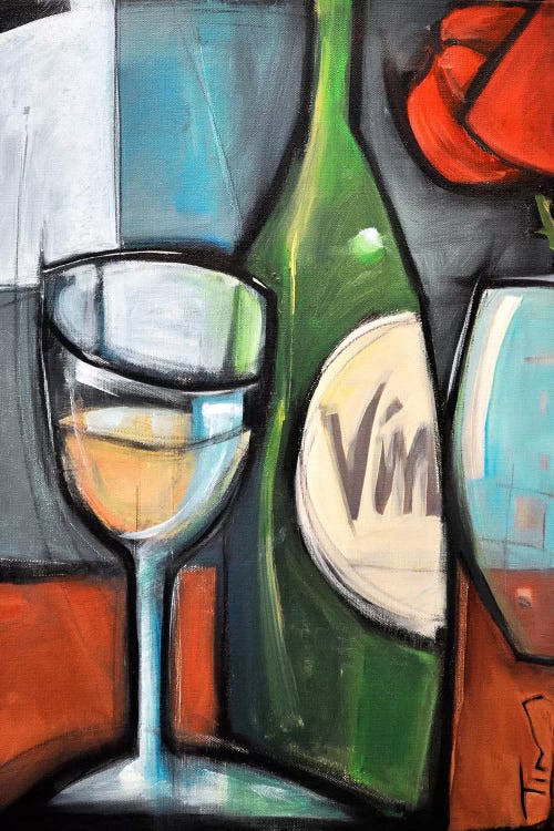 Wine Bottled Poetry by Tim Nyberg wall art