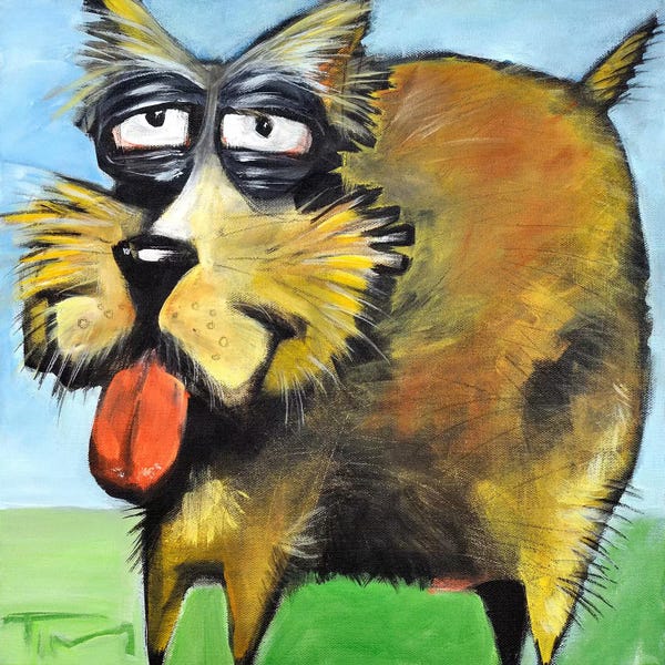 Tim Nyberg: Murphy Stout Dog by Tim Nyberg