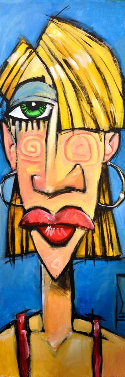 Bangs Girl by Tim Nyberg wall art