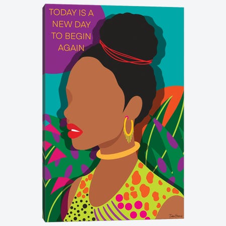 New Day Canvas Print #TNH36} by Tian Harris Canvas Artwork