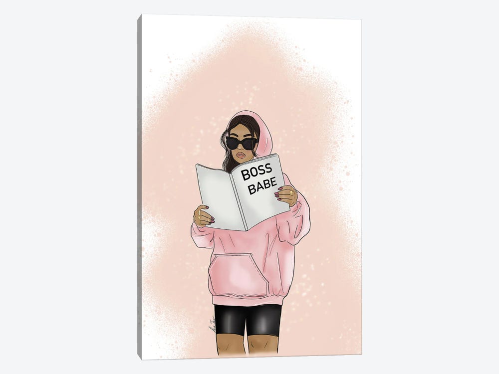 Boss Babe Journal by Lara Tan 1-piece Canvas Art Print