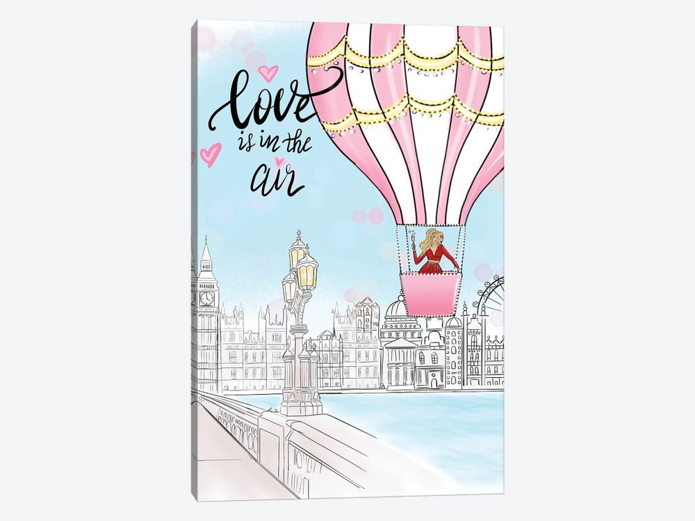 Love Is In The Air by Lara Tan 1-piece Canvas Art