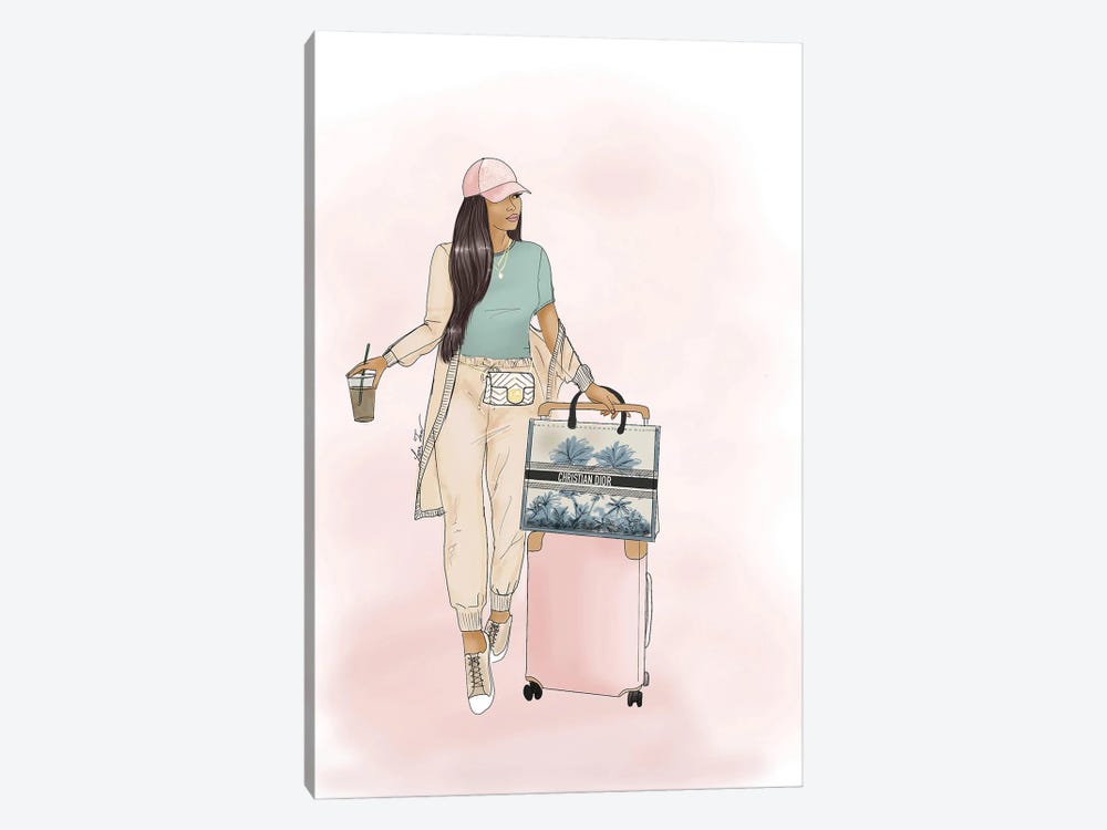 Travel In Style by Lara Tan 1-piece Canvas Art Print
