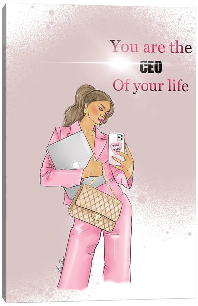 You Are The Ceo Canvas Art Print - Women's Pants Art